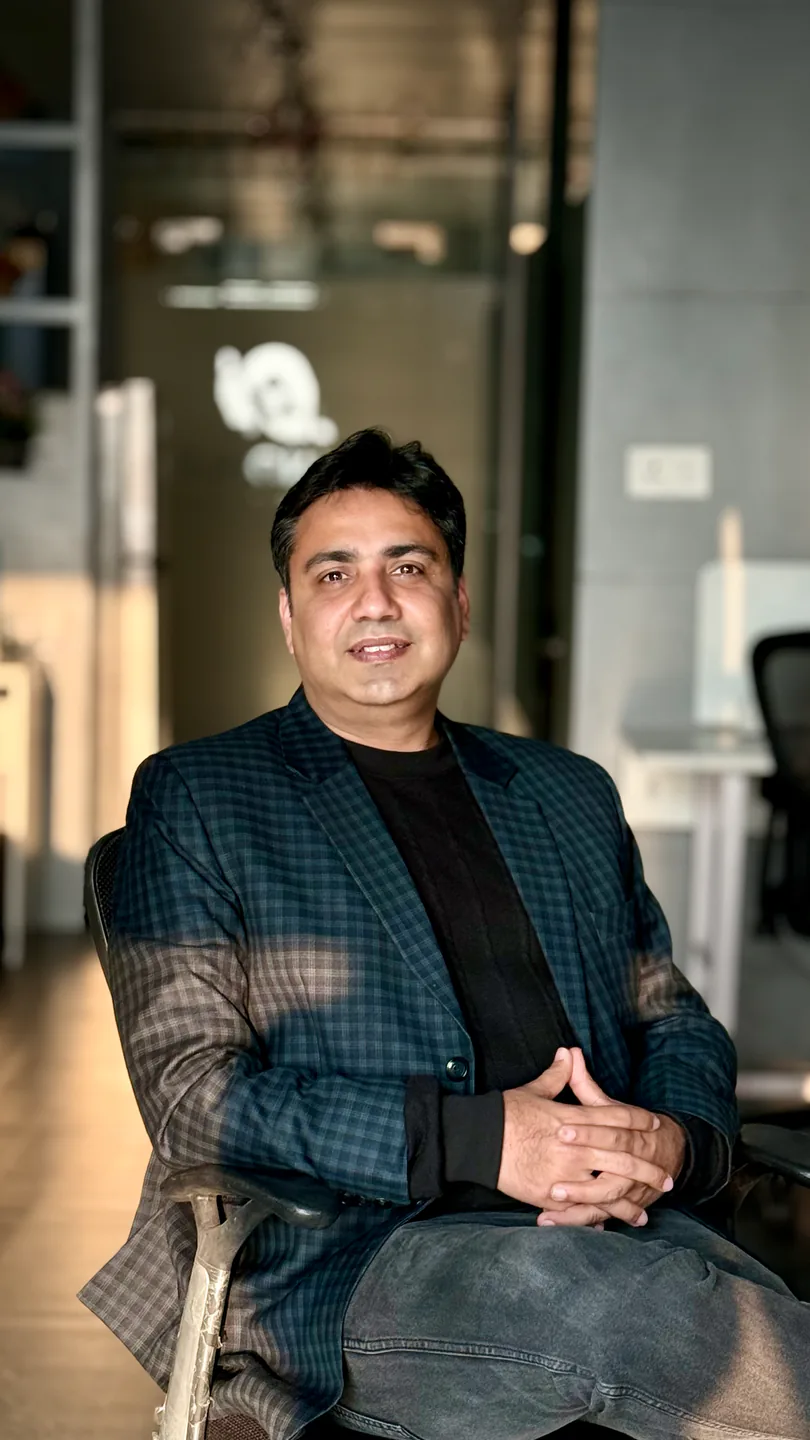 Sudeep Sachdeva, Founder, Kaagazaat, seated in an office